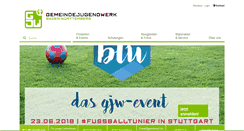 Desktop Screenshot of gjw-bawue.de